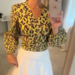 Anthropology tie back top